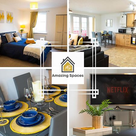 Executive 2 Bed Flat In Stockton Heath By Amazing Spaces Relocations Ltd 워링턴 외부 사진