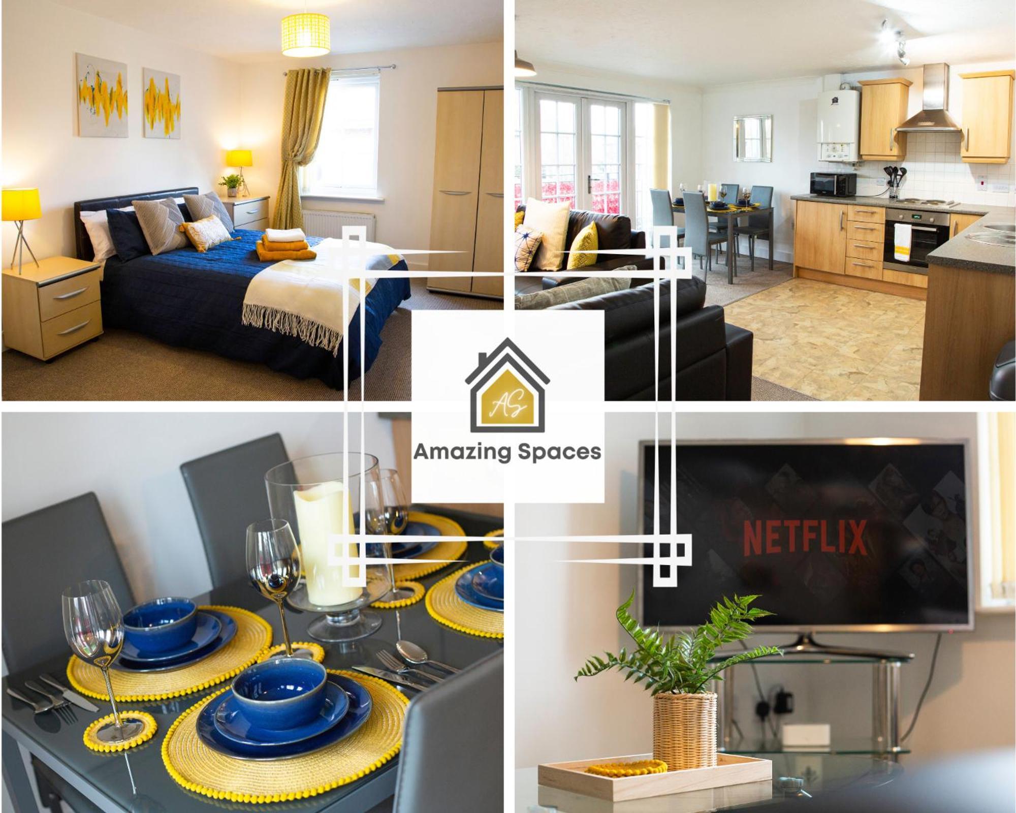 Executive 2 Bed Flat In Stockton Heath By Amazing Spaces Relocations Ltd 워링턴 외부 사진
